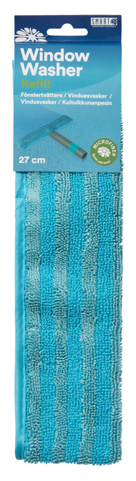 Refill klud til vinduesvasker 25 cm m/click-system - Smart
